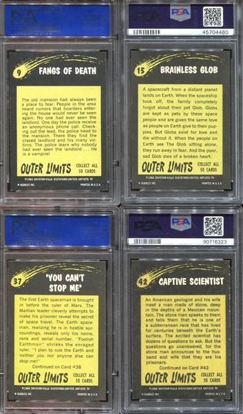 1964 Topps Outer Limits Lot of (27) PSA-Graded Cards