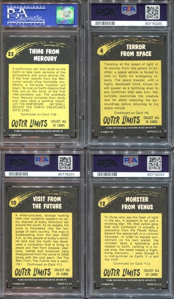 1964 Topps Outer Limits Lot of (27) PSA-Graded Cards