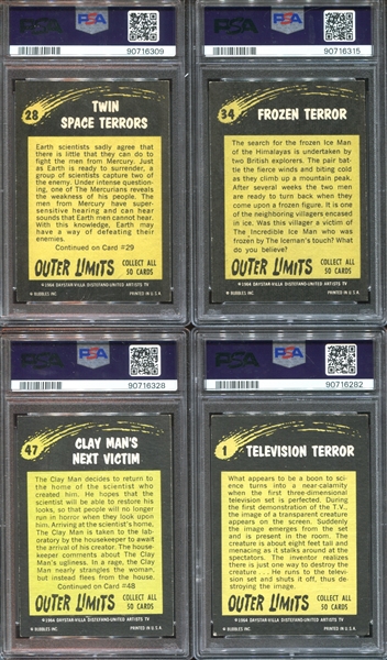 1964 Topps Outer Limits Lot of (27) PSA-Graded Cards