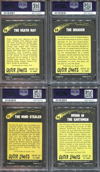 1964 Topps Outer Limits Lot of (27) PSA-Graded Cards