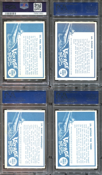 1964 Donruss Voyage to the Bottom of the Sea Lot of (22) PSA-Graded Cards