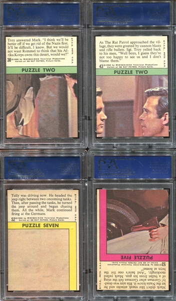 1967 Topps Rat Patrol Lot of (27) PSA-Graded Cards