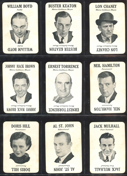 Movie-Land Keeno Lot of (46) Actor and Actress Cards