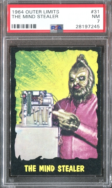 1964 Topps Outer Limits #31 The Mind Stealer PSA7 NM