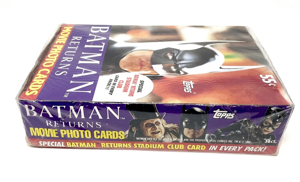 1992 Topps Batman Returns Complete Unopened Wax Box