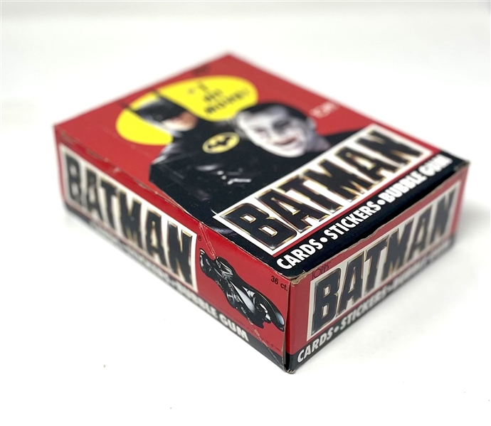 1989 Topps Batman (Series I) Unopened Wax Box