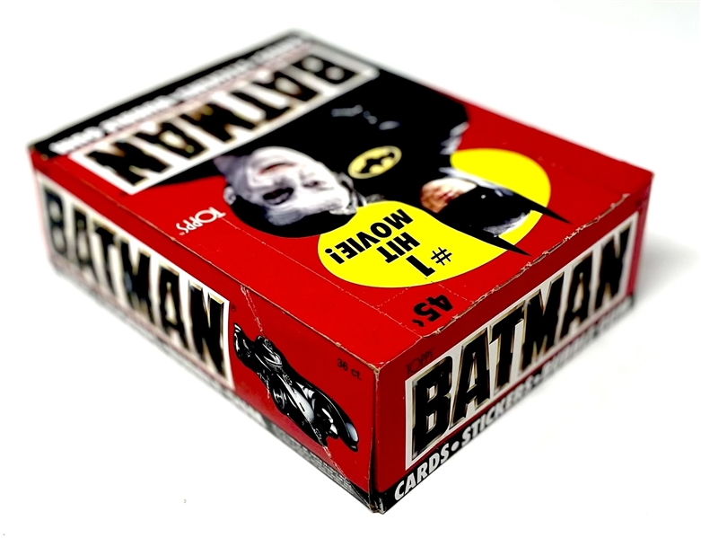 1989 Topps Batman (Series I) Unopened Wax Box