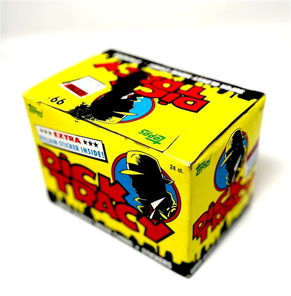 1990 Topps Dick Tracy Unopened Complete Jumbo Wax Box