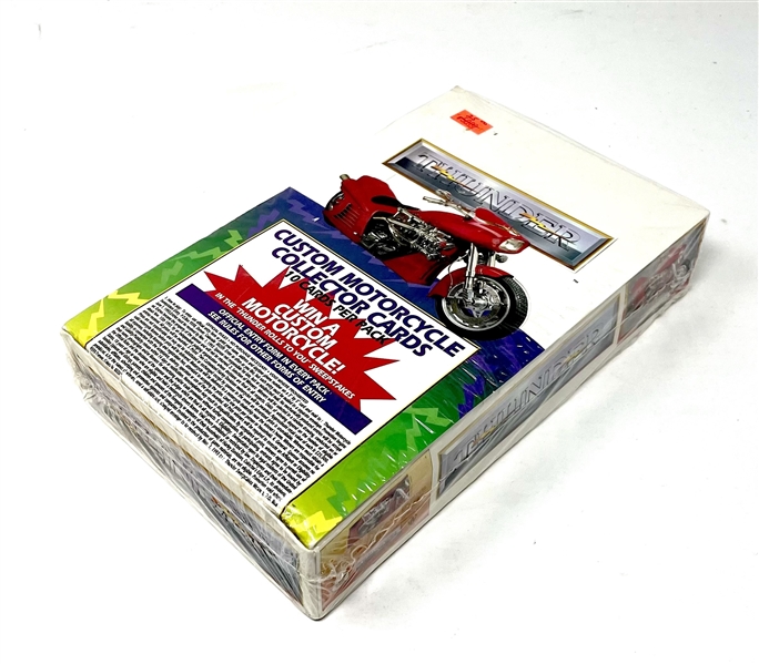 1993 Thunder CUSTOM MOTORCYCLE Collector Cards Box Factory Sealed 36 Packs