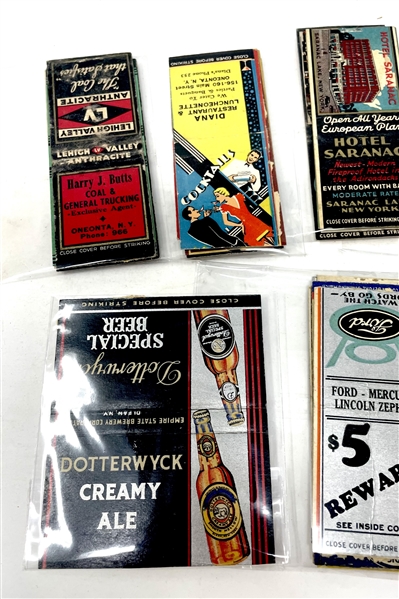 Mixed Lot of (70+) Thematic Matchbook Covers