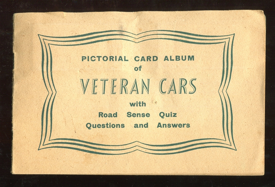 1955 R.S.F.P.A. (UK) Veteran Cars Complete Set of (24) in Album