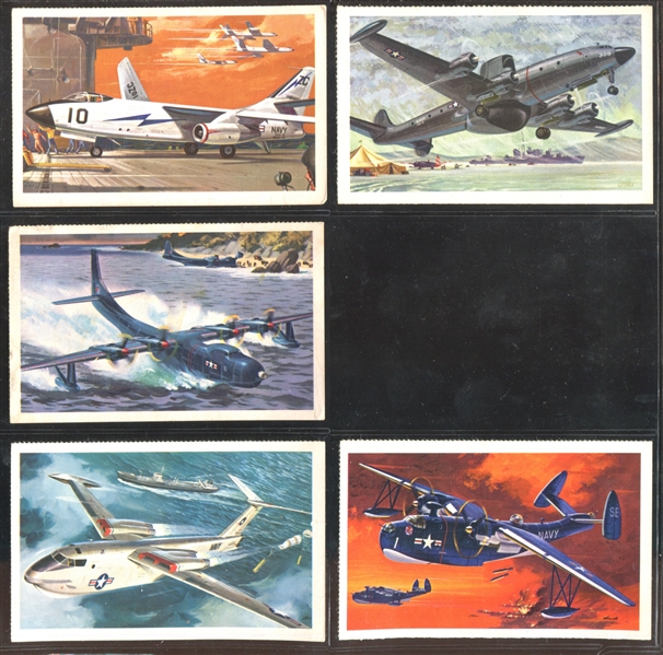 UM26-4 Revell Models History of Naval Flight Near Set of (21/24) Cards