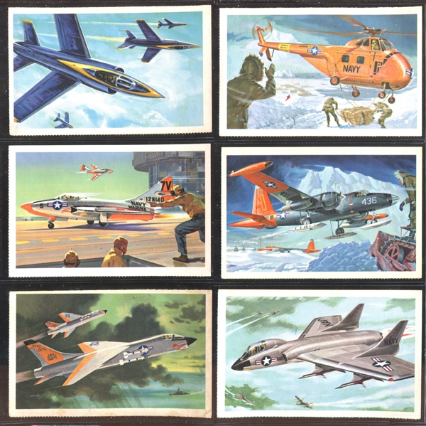 UM26-4 Revell Models History of Naval Flight Near Set of (21/24) Cards