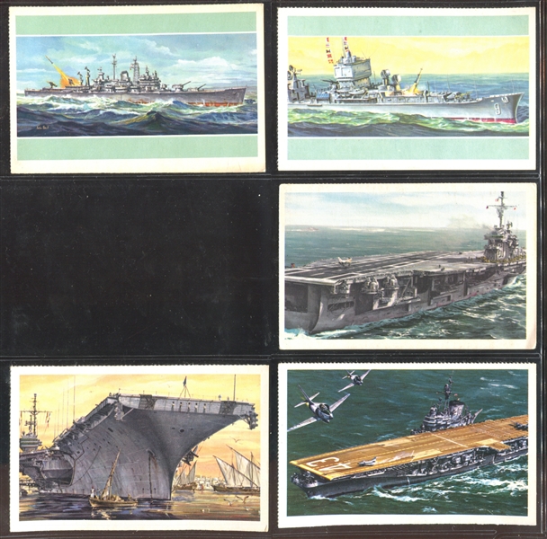 UM26-4 Revell Models History of Naval Flight Near Set of (21/24) Cards