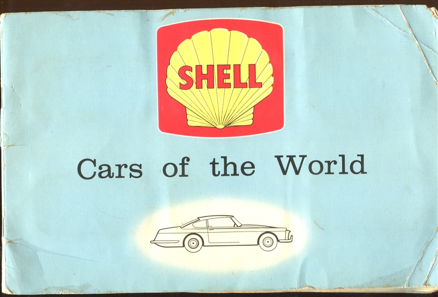 1964 Shell Oil (New Zealand) Cars of the World Set of (60) Cards in Album