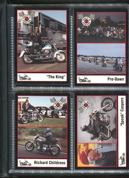 1992 Eagle (USA) Bikers of the Racing Scene Complete Set of (34) in Album