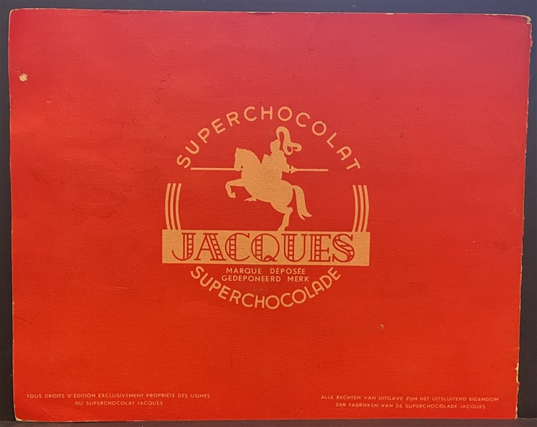 1951 Jacques Chocolates (Belgium) Auto Motos Complete Set of (144) in Album