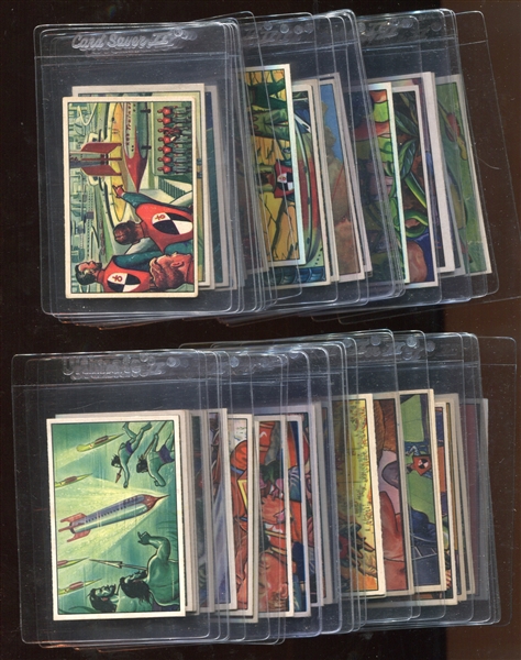 1951 Bowman Jets, Rockets and Spacemen Lot of (48) Better Cards