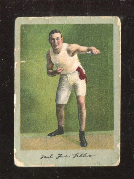 T225 Surbrug Prize Fight Series Jack Twin Sullivan Type Card