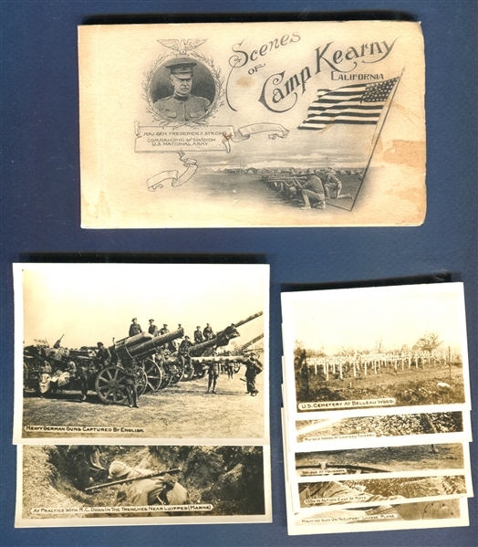 Lot of (22) Military Photos, Stereoview, Plane Spotter Cards and More