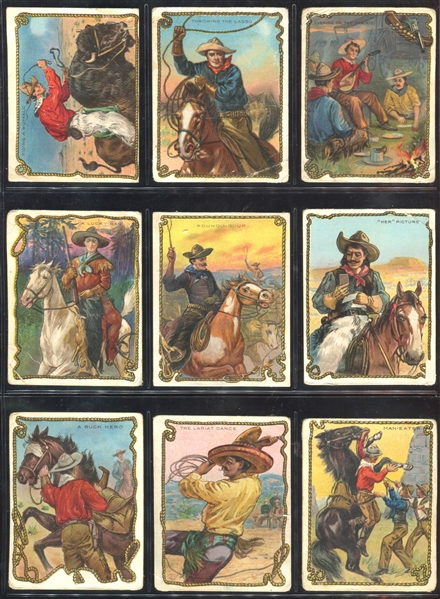 T53 Hassan Cowboy Series Lot of (44) Cards