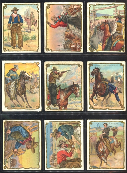 T53 Hassan Cowboy Series Lot of (44) Cards