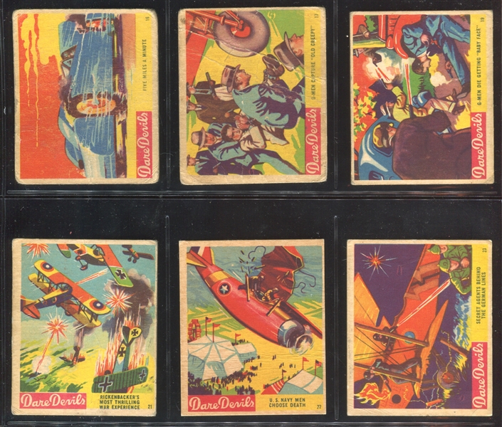 R39 National Chicle Dare Devils Lot of (15) Cards