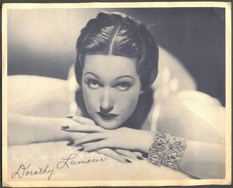 UO24 Standard Oil Movie Stars Dorothy Lamour Premium